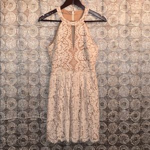 BCBG White Lace Dress